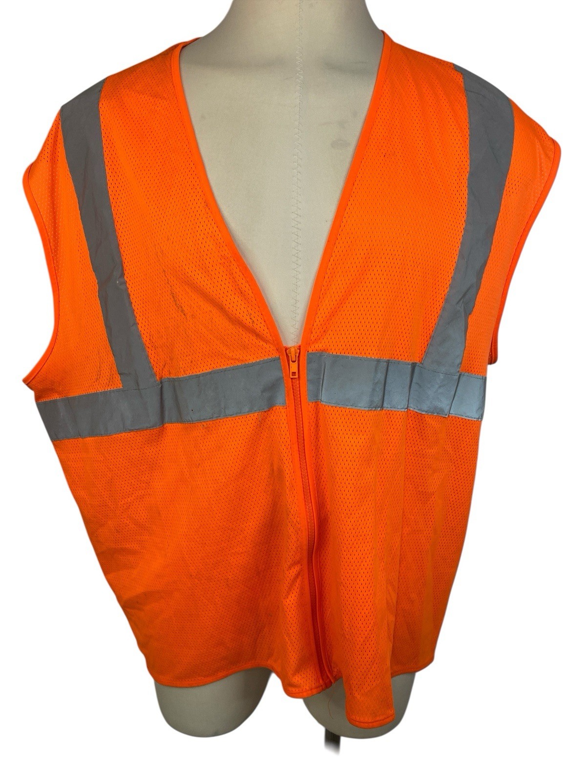 PIP Yellow and Orange Safety Vests with Reflective Tape Men’s 5XL (5136)