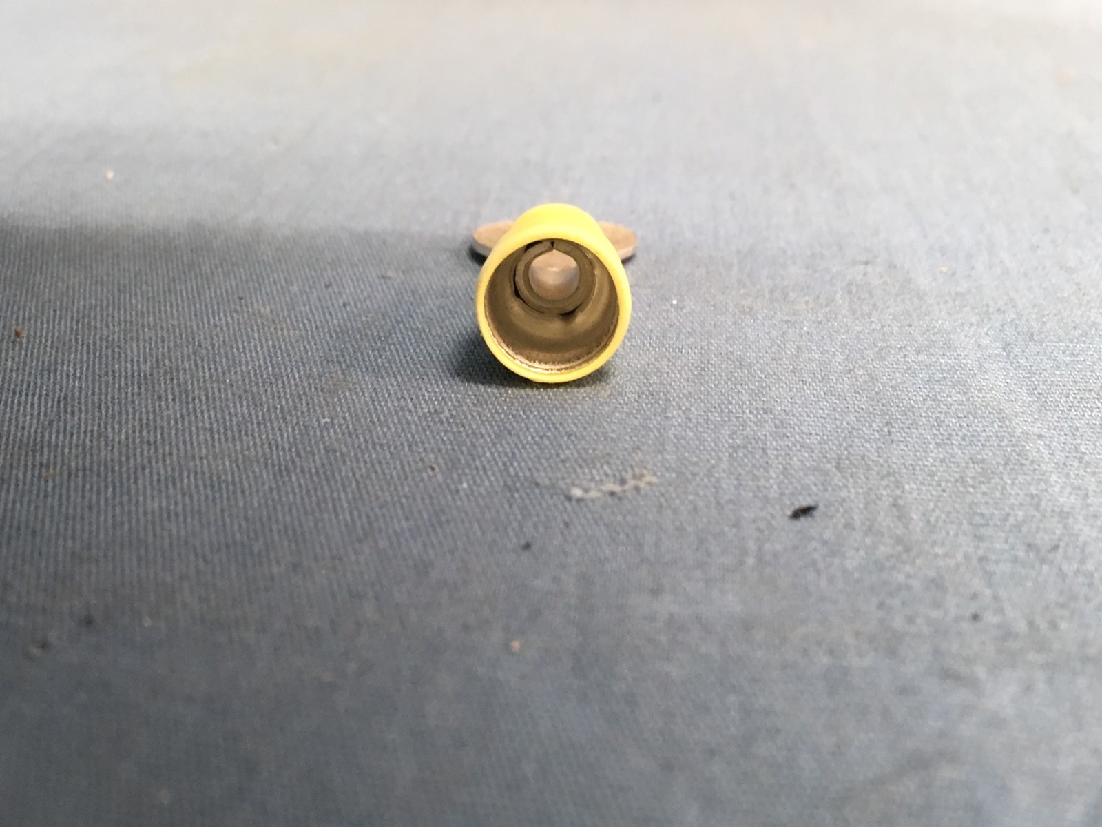 1000 NEW Amp Tyco 321611 PIDG Crimp Ring Tongue Terminal 12-10AWG ¼” Stud Yellow