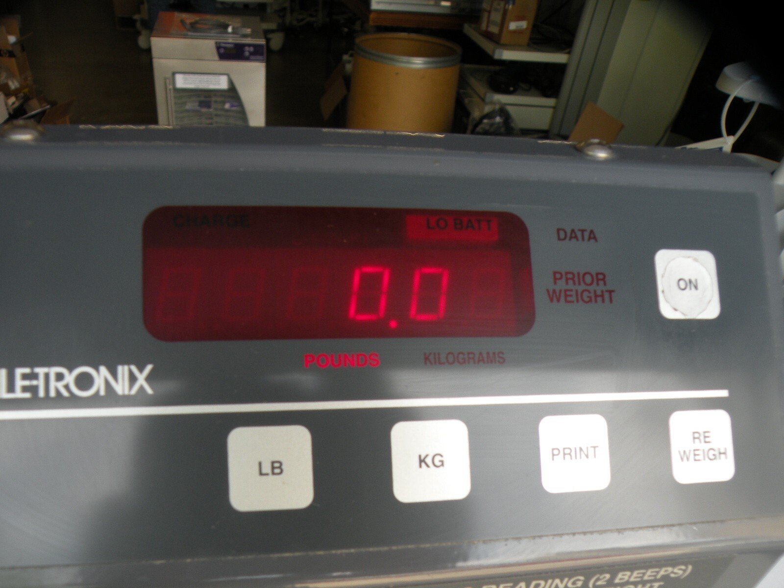 SCALE TRONIX 6702 MEDICAL WHEELCHAIR PLATFORM SCALE W/ HEIGHT MEASUREMENT BAR