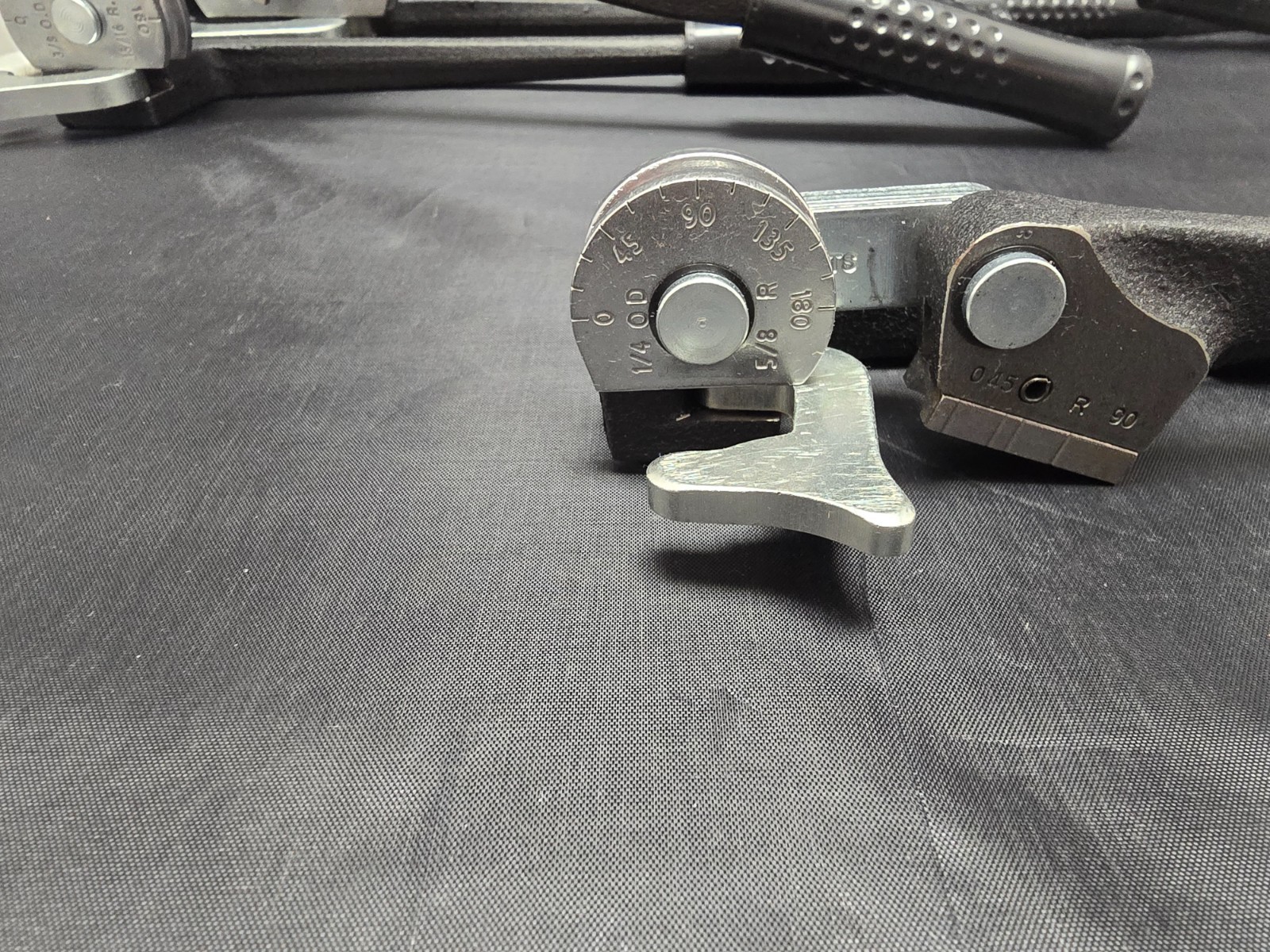 RIDGID TUBING BENDERS 1/4″,#404-36122, 3/8″#406-36097, 1/2″ #408-36132-LOT OF 3