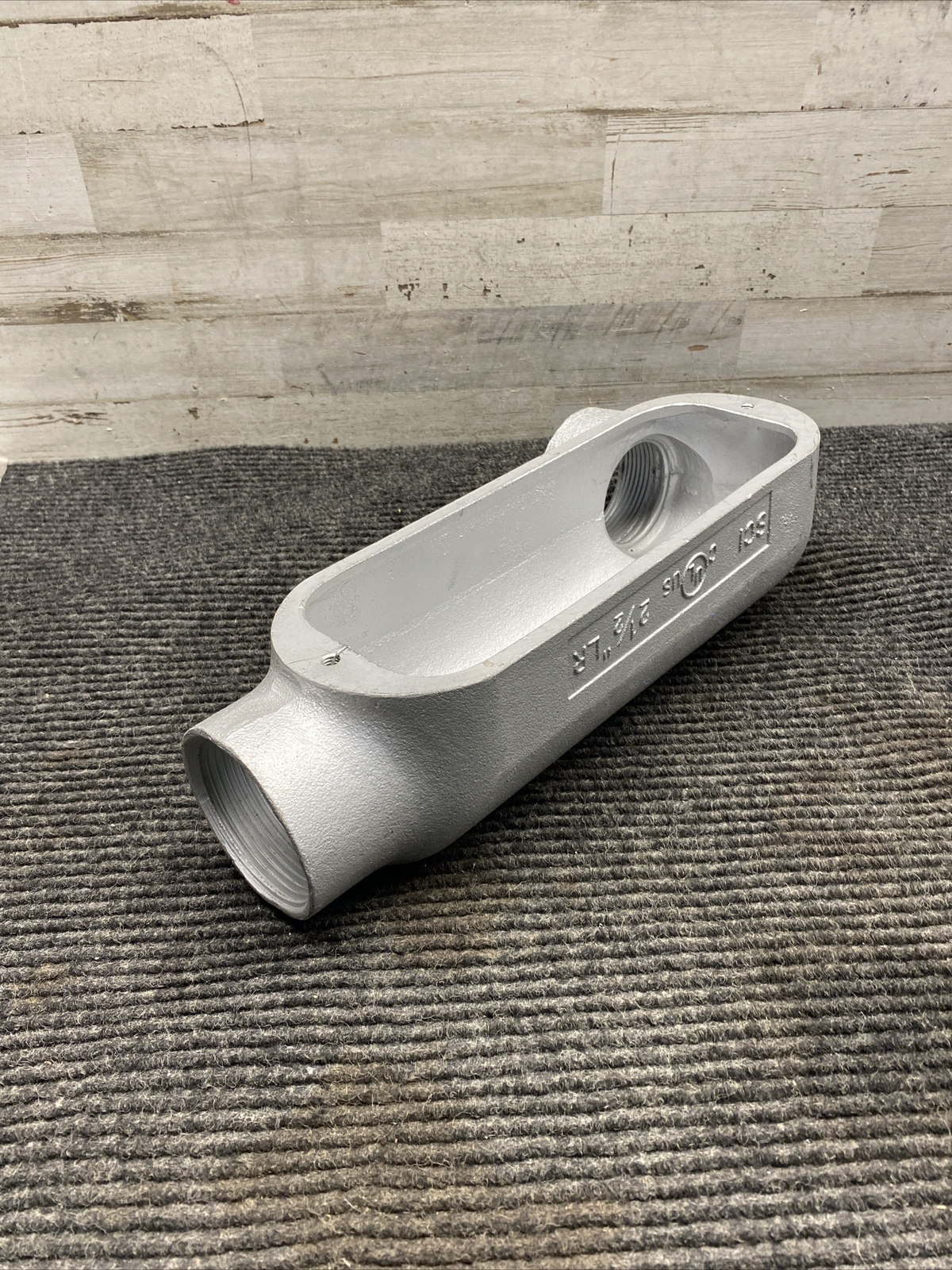 NOS SCI 2-1/2″ LR Malleable Iron Conduit Body