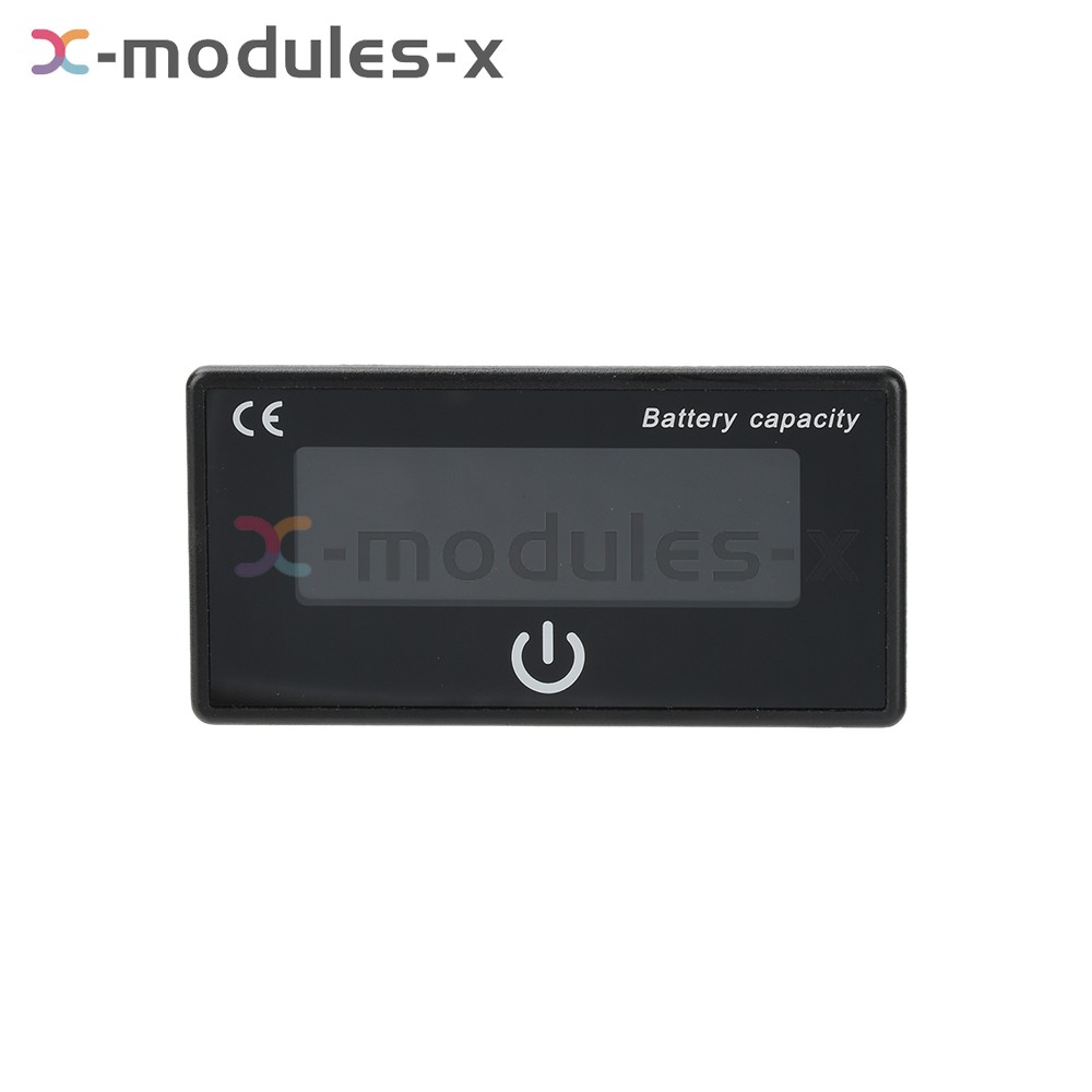 DC8-100V Battery Indicator Percentage Battery Voltage & Temperature Tester Meter