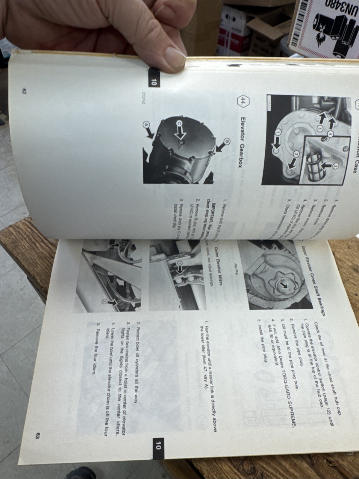 *John Deere JD 862 Scraper Operators Maintenance Manual OM-T64377 A0 ORIGINAL!