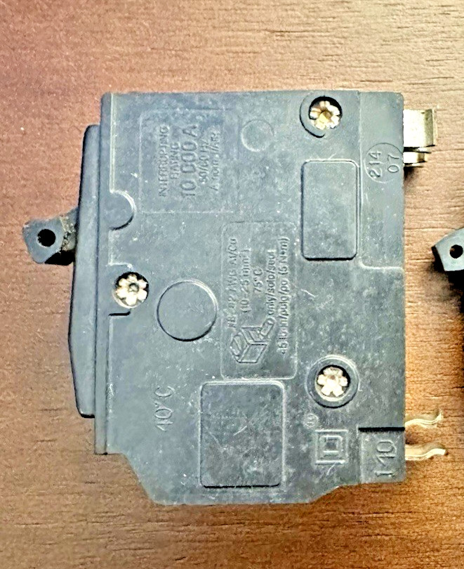 Square D QO260 2P 60A & QO120 1P 20A Circuit Breaker, Lot of 2 ***FREE SHIPPING