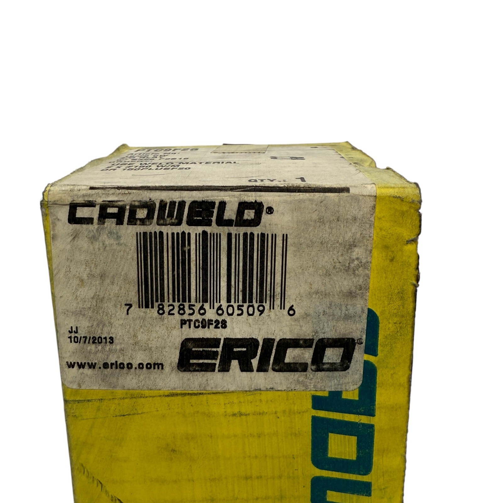 Erico Cadweld PTC9F2S Graphite Mold Cable to Cable PT 19/#9 Copperweld 4/0