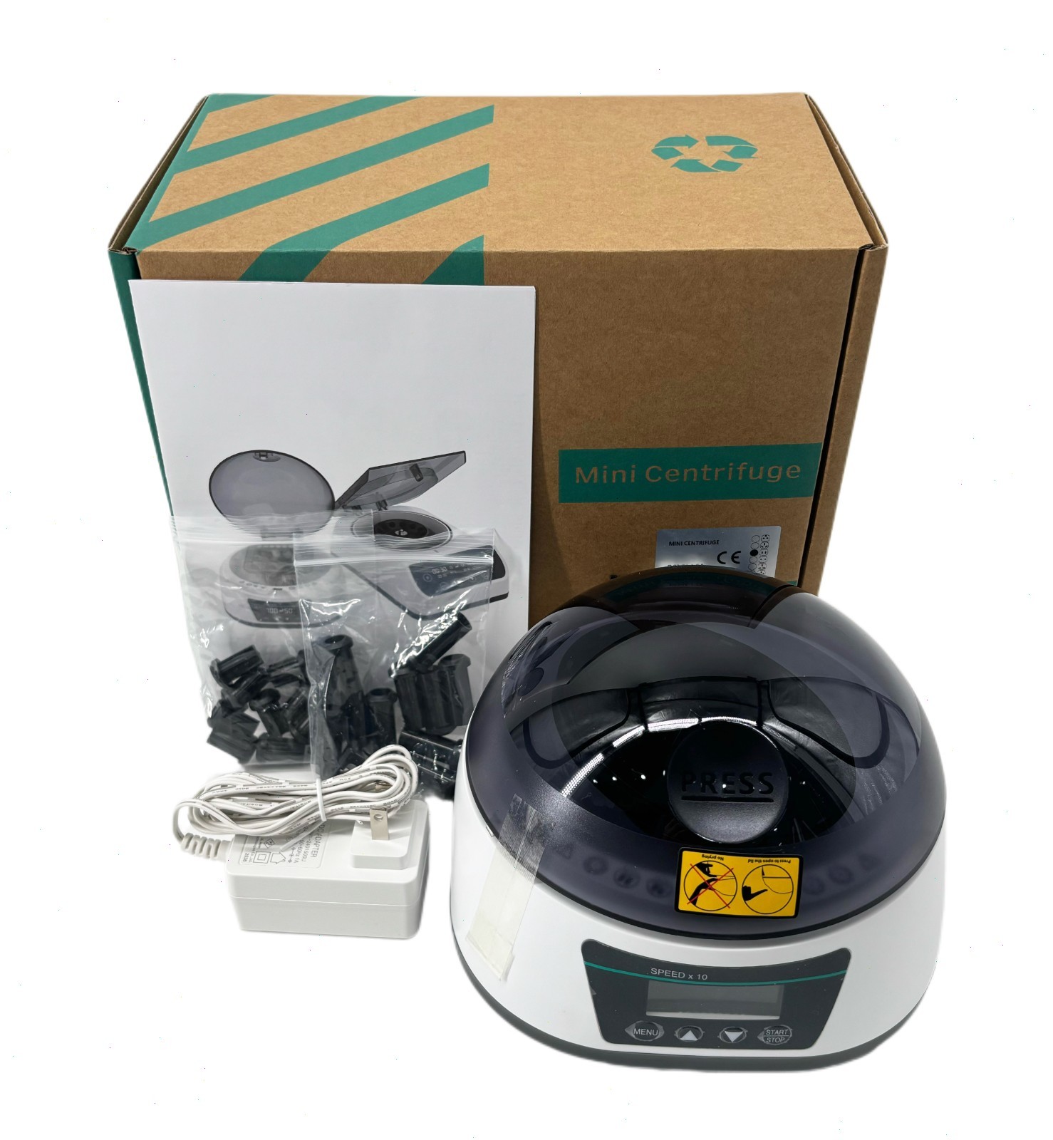 Microhematocrit Blood Centrifuge Microcentrifuge with Hematocrit Capillary Rotor