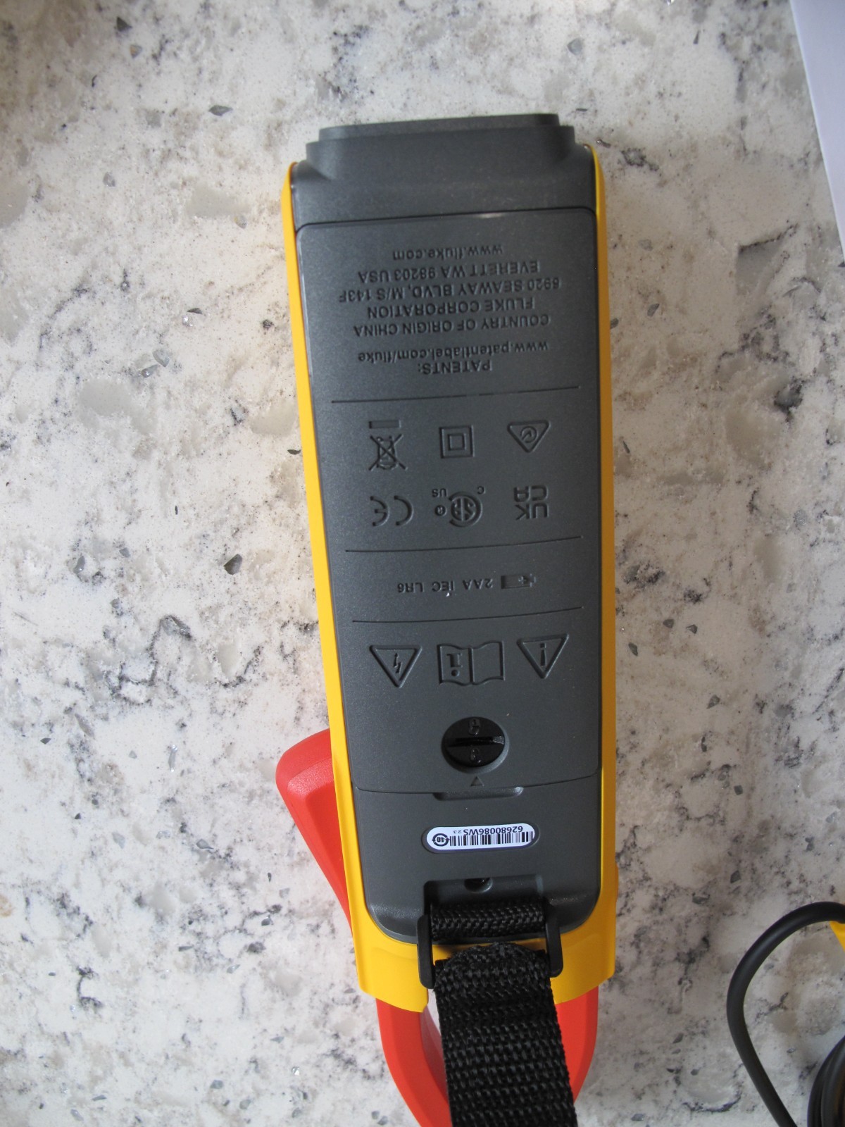 Fluke 393 FC Cat III 1500v trms clamp meter w/ iflex i2500-18 + case+leads