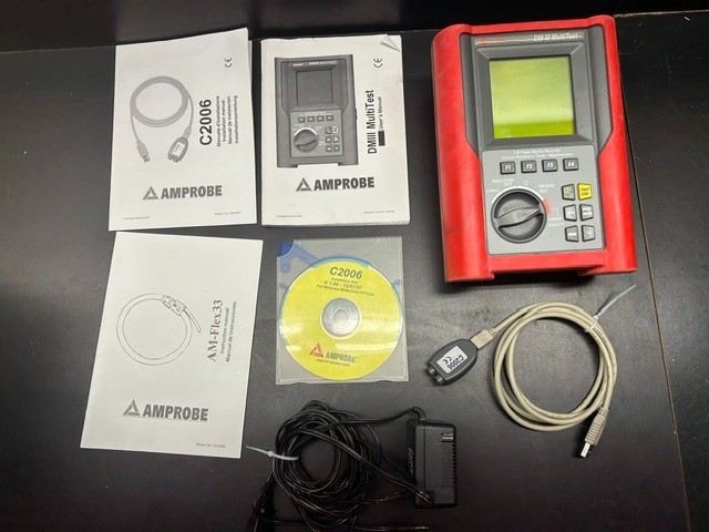 Amprobe DM-III MultiTest 3Phase Power Quality Recorder