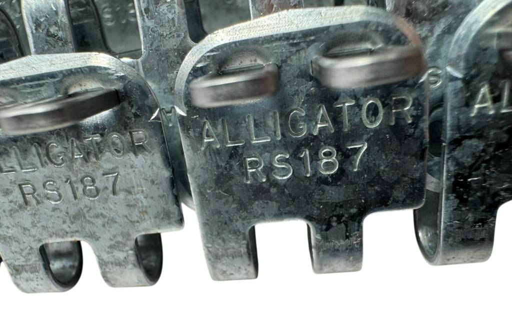 Alligator RS187J24/600NC Steel Staple Belt Fasteners, 3/16″ – 1/4″ (4.8.2-6.4mm)