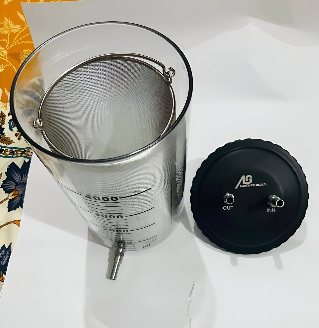4000ml Fat Collection Canister with Steel Filter | Durable, Leak-Proof, Sterile