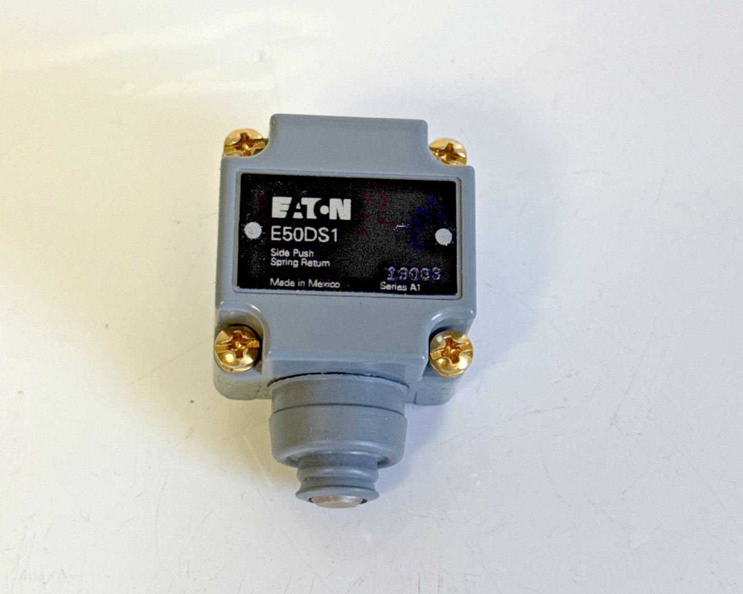 Eaton E50DS1 Limit Switch Head Side Push, Spring Return