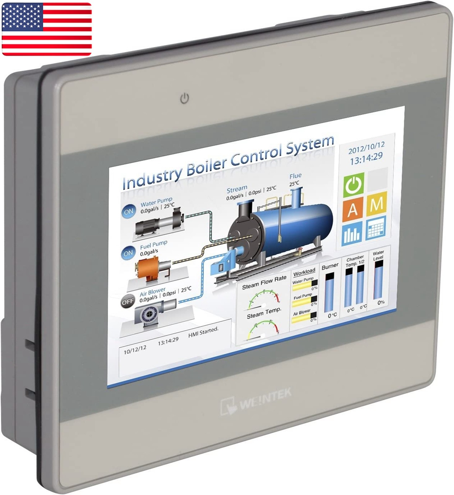 New Weintek MT8050iE 4.3″ HMI Touchscreen – US Stock