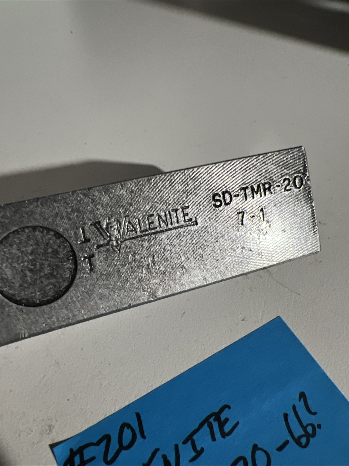 VALENITE SD-TMR-20-66? Indexible Carbide Lathe Toolholder 5”OAL 1.25”Shank Turni