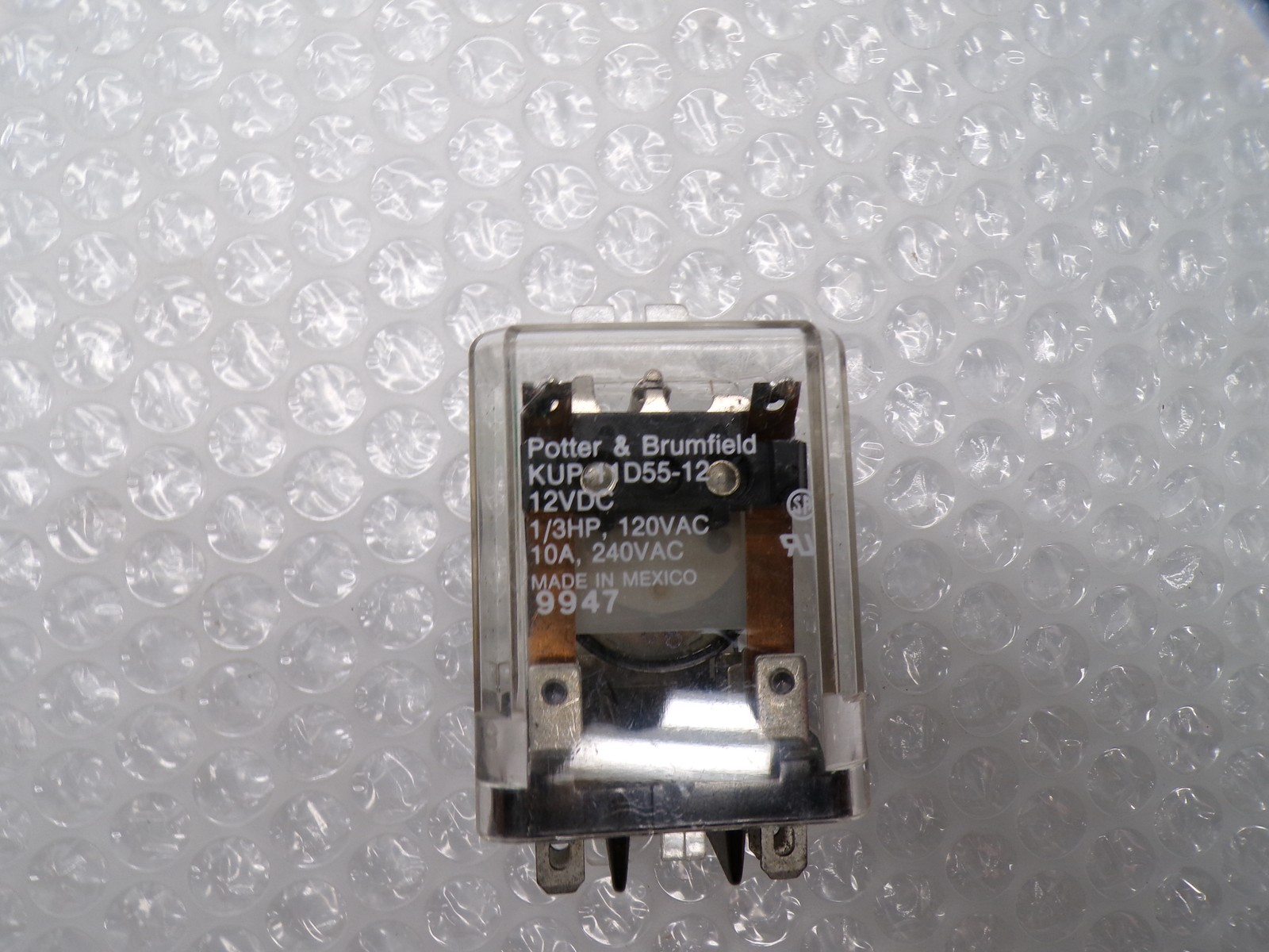 POTTER & BRUMFIELD KUP-11D55-12 RELAY 12V NSNP