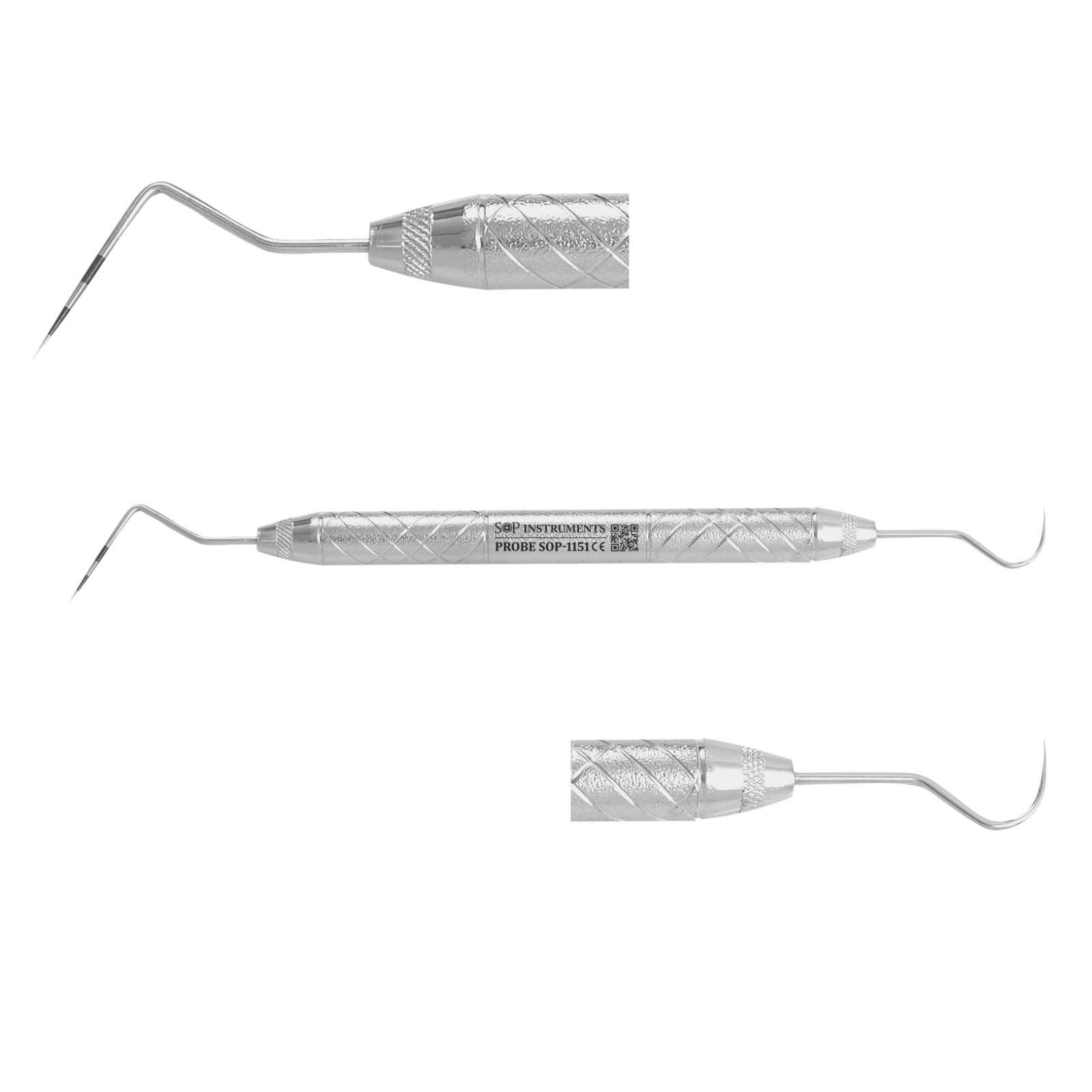 Dental Periodontal Probe CP12 / 23 Explorer by SOP instruments