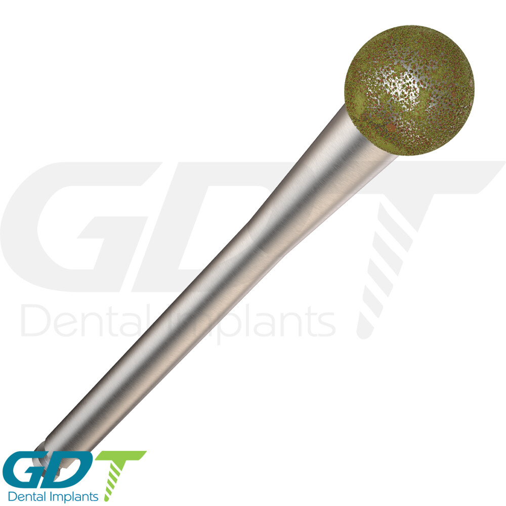 Diamond Round Ball Bur Bon Cut & Shape, Dental Im plant Sur gical Tool, Israel