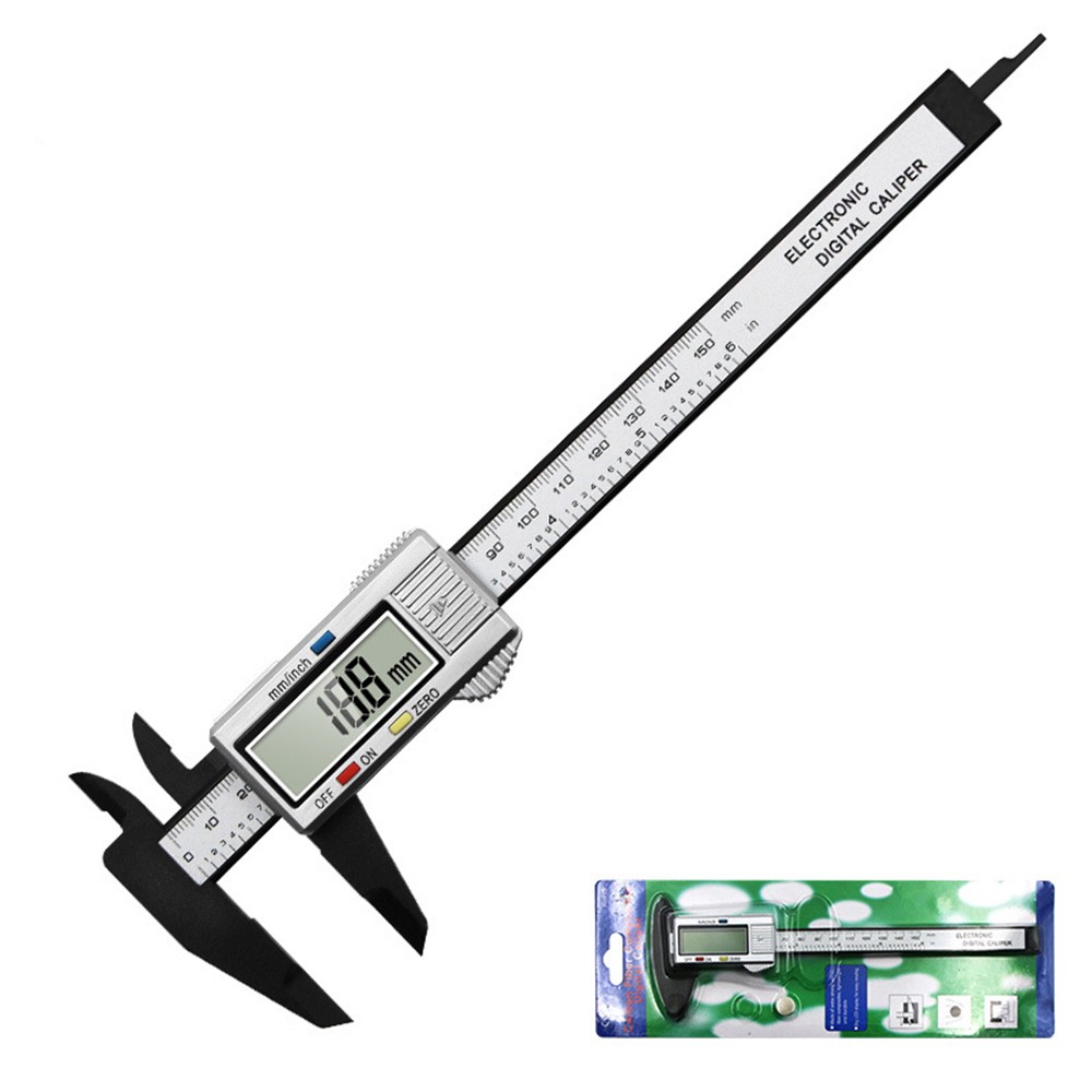 6 inch 150mm Vernier Caliper Digital Caliper Measuring mm/inch Tools