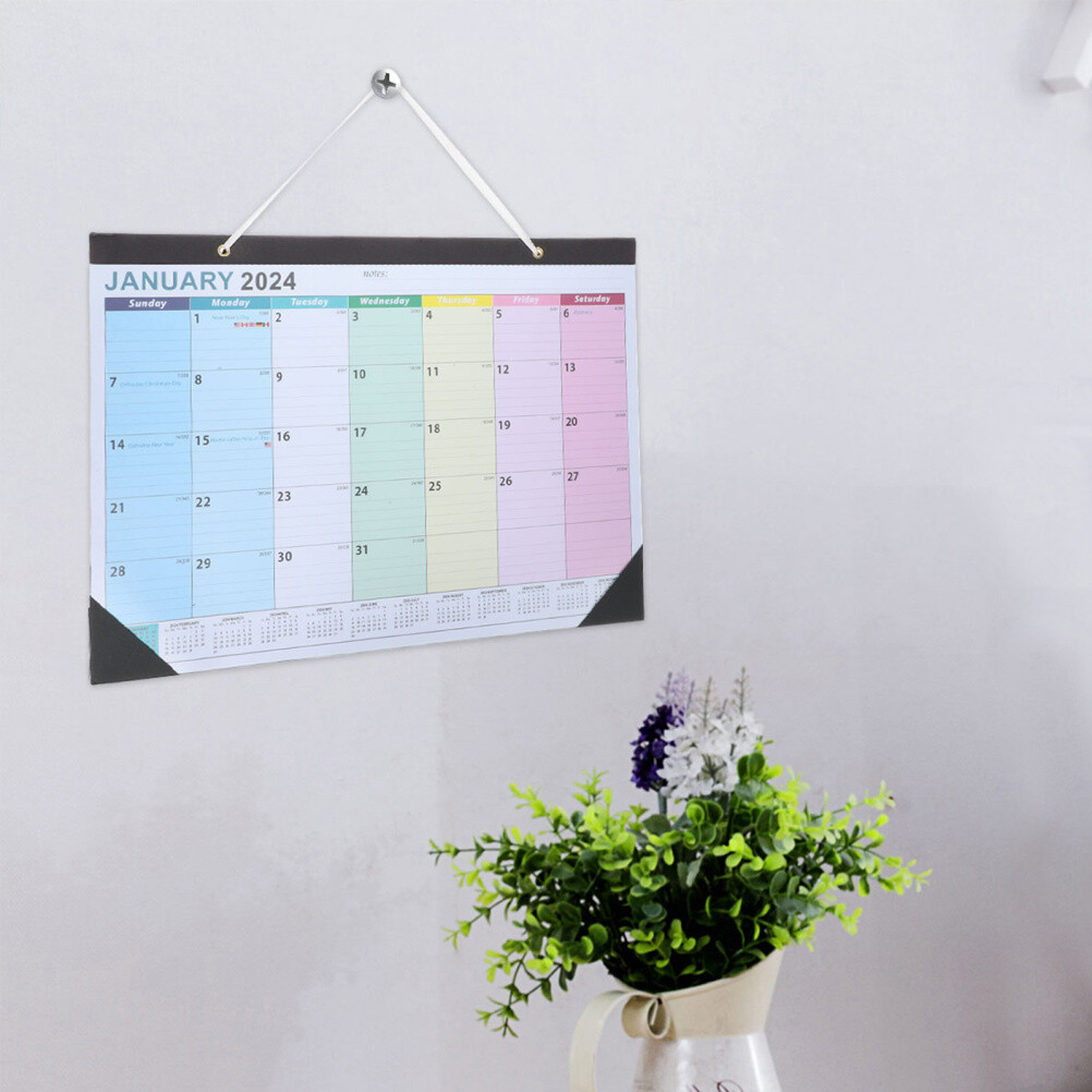 Schedule Long-term Use Calendar Beautiful Appearance Office