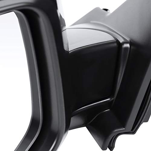 Honda Civic 16-21 Glossy Black ABS Driver Left Power 3 Pin Side Mirror