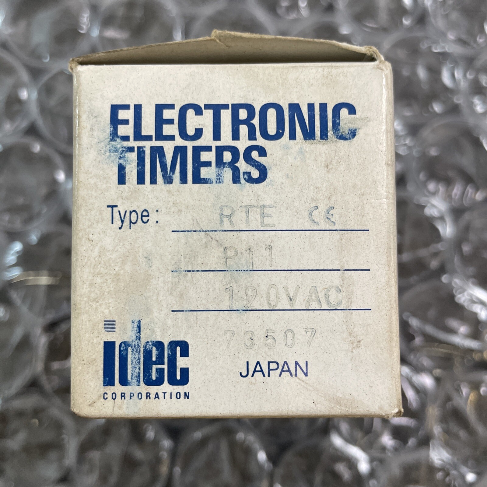 New IDEC RTE-P11 Electronic Timers 24VAC/DC 0-1 Second Timer