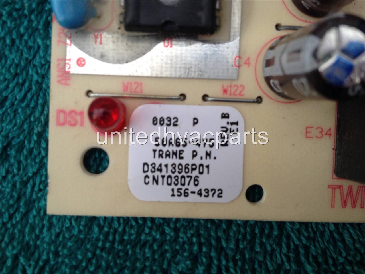 White Rodgers 50A65-475 Furnace Circuit Board D341396P01 Trane CNT03076