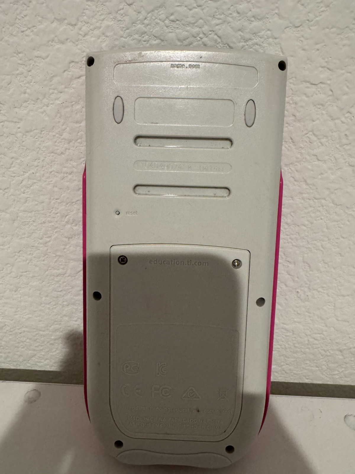 TI-84 Plus C Silver Edition (Pink)– Color Graphing Calculator (Tested & Working)