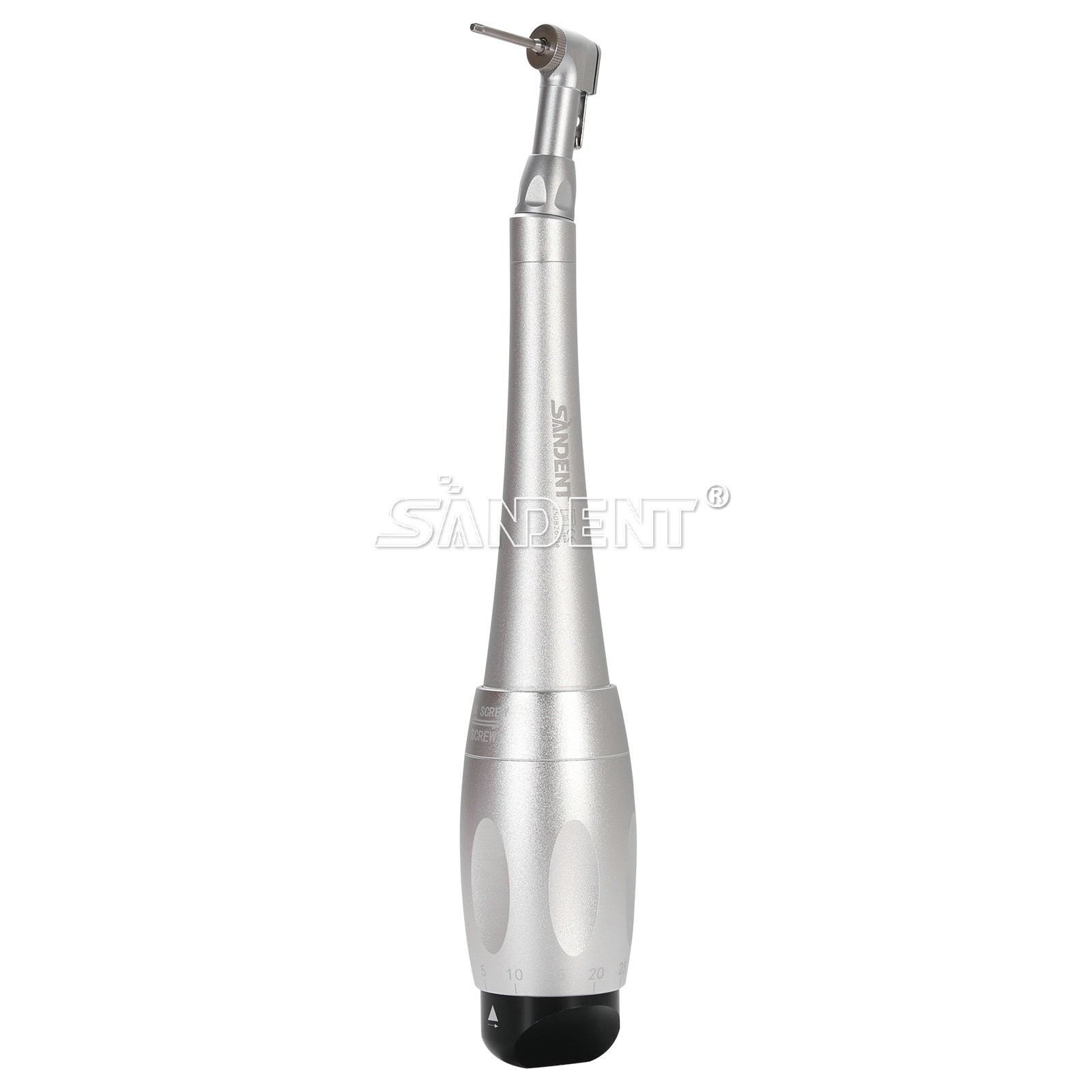 Universal Dental Implant Kit Torque Wrench Contra Angle & 16pcs Drivers Sliver