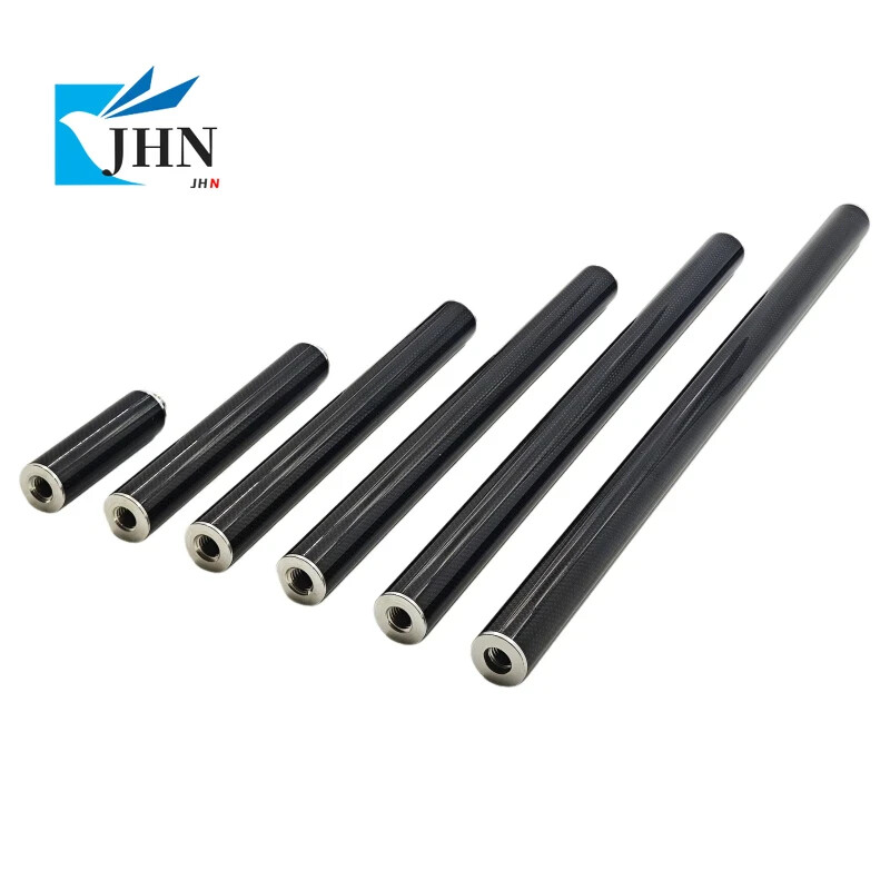 10/20/30/40/50/60CM Carbon Fiber Pole Antenna Extend Section Pole Survey Pole