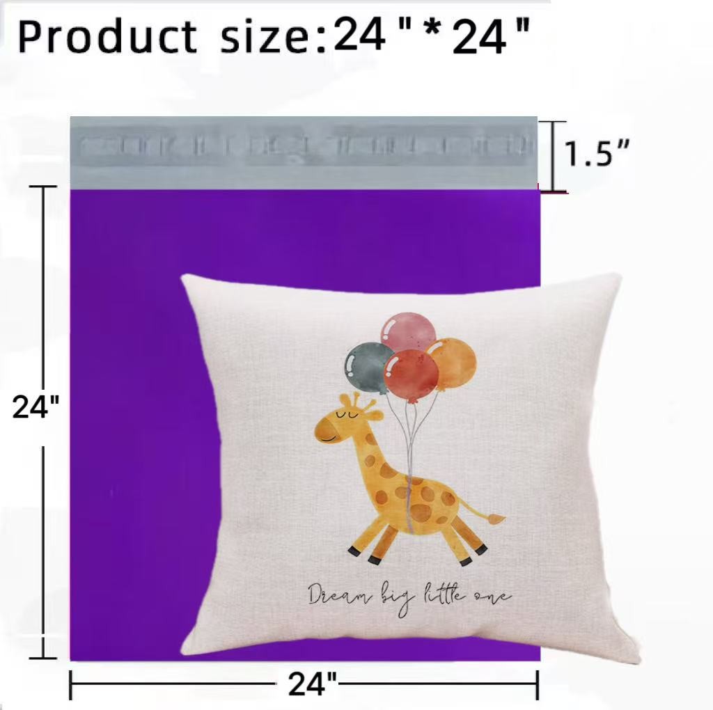 #8 24×24 Poly Mailers Plastic Mailing Envelopes Shipping Bags PURPLE 300 Pieces