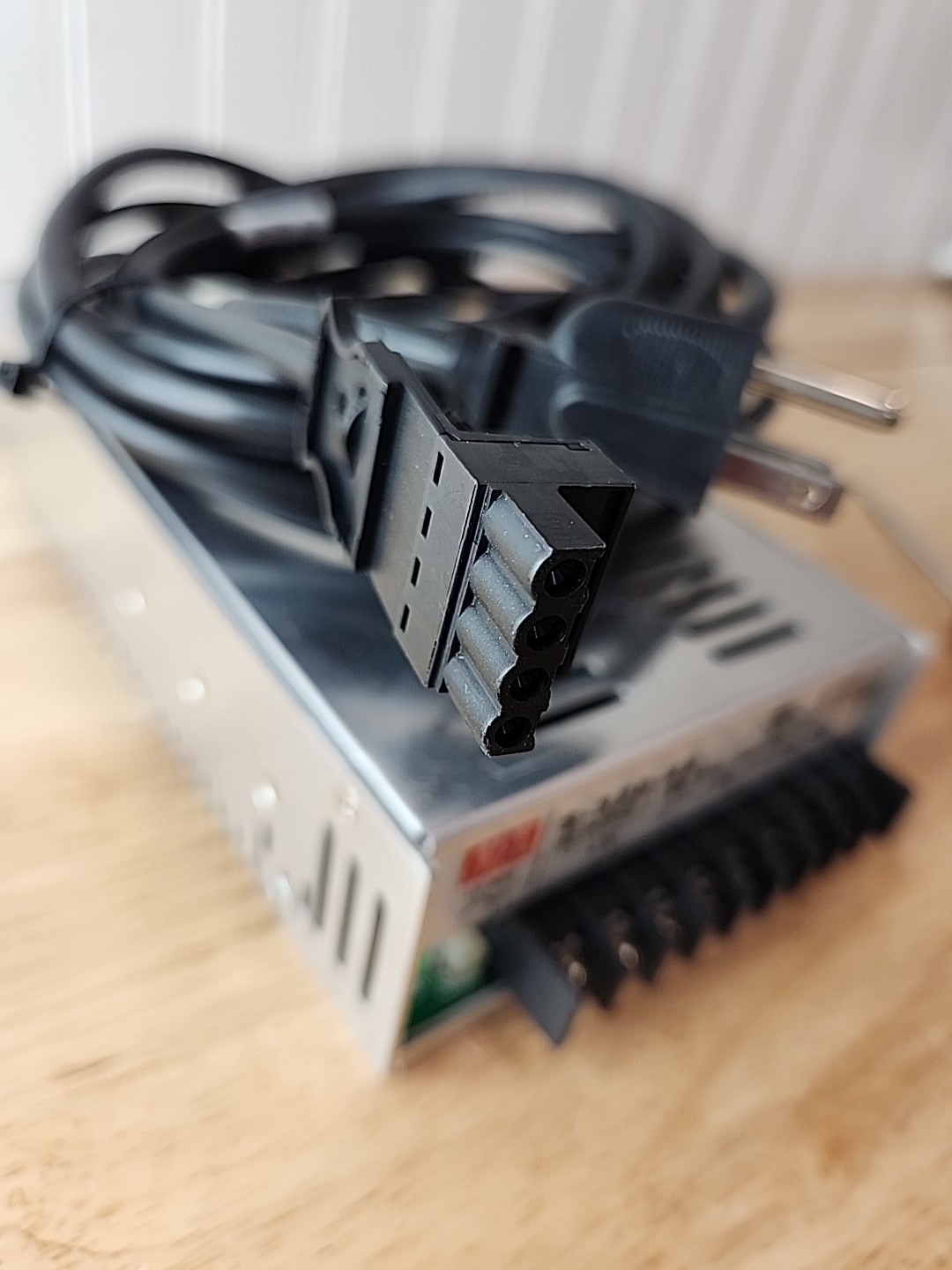 Meanwell S-320-48 Input: 120/240VAC Output: 48VDC 6.5A Power Supply Unit Used