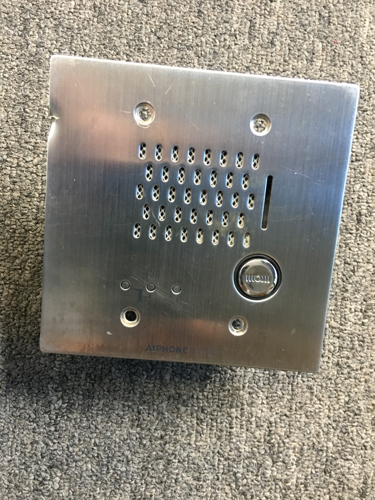 Aiphone IX-SS-2G SIP Compatible Flush Mounted IP Door Station