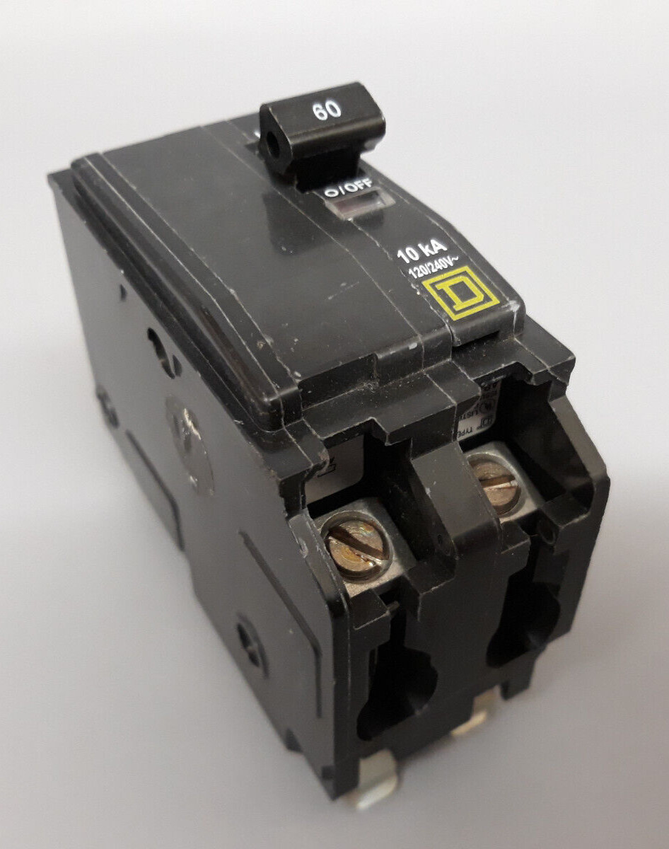 QO260 SQUARE D 60A AMP 2 Pole Circuit Breaker Type QO
