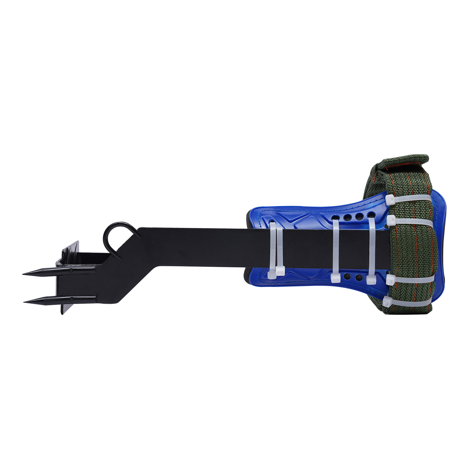 Tree/Pole Climbing Spike Set Safety Belt Rope Lanyard w/ Carabiner 2 Gear Hook