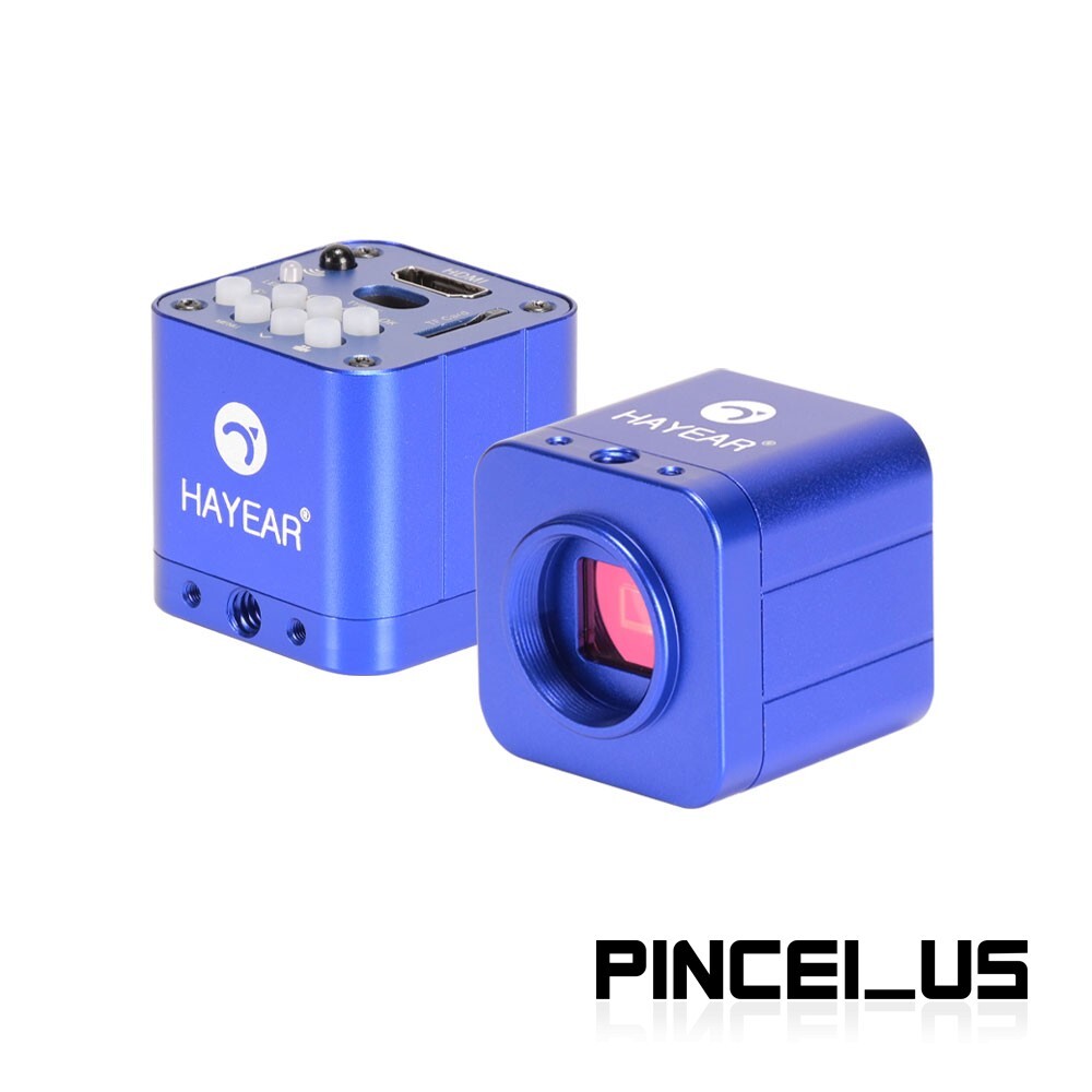 HY-5100 24MP Full HD 1080P 2K HDMI-compatible USB Microscope Camera for Repair