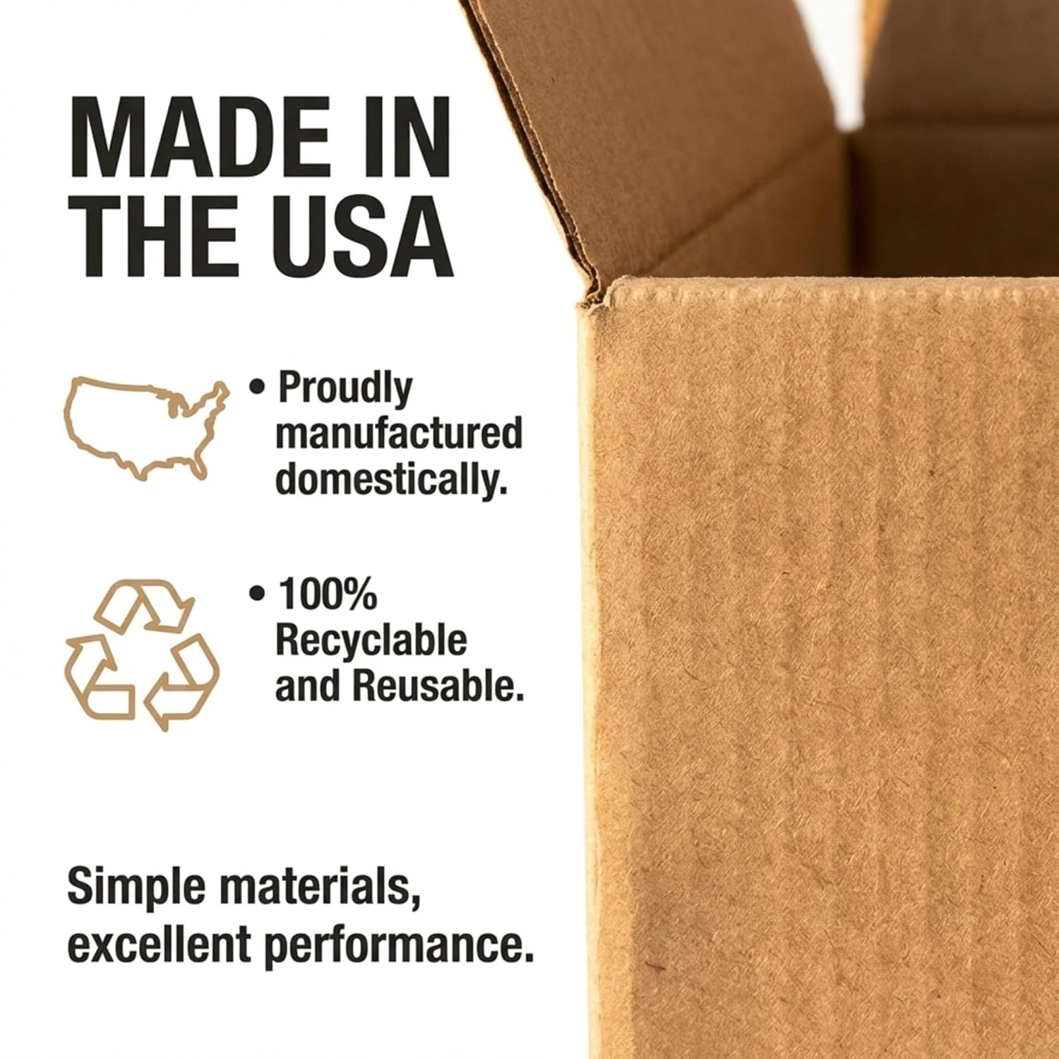 BOX USA Heavy-Duty Guitar Shipping Boxes (Pack of 5) – 18″ X 6″ X 45″ Corrugated