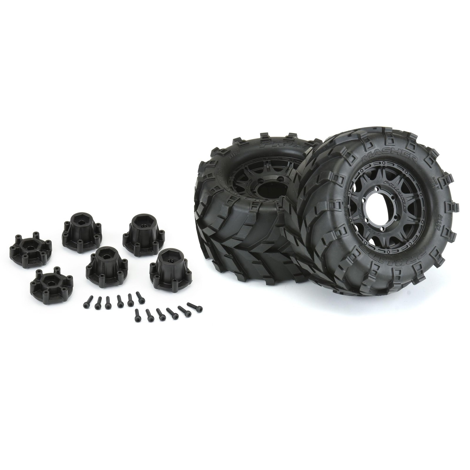 Pro-Line Racing Masher 2.8 Mtd Raid Black 6X30 F/R Pro119210 Rc Tire