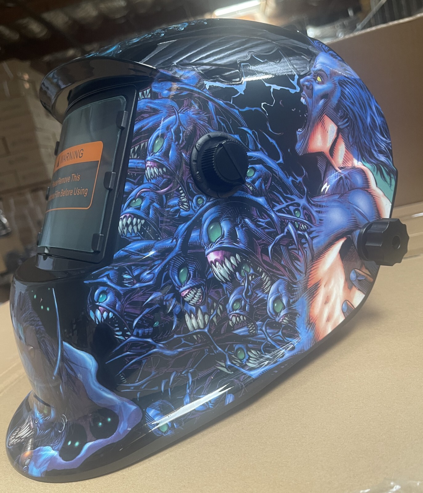 DMND Solar Certified ANSI CE Welding/Grinding Helmet Hood Mask $$ truecolor
