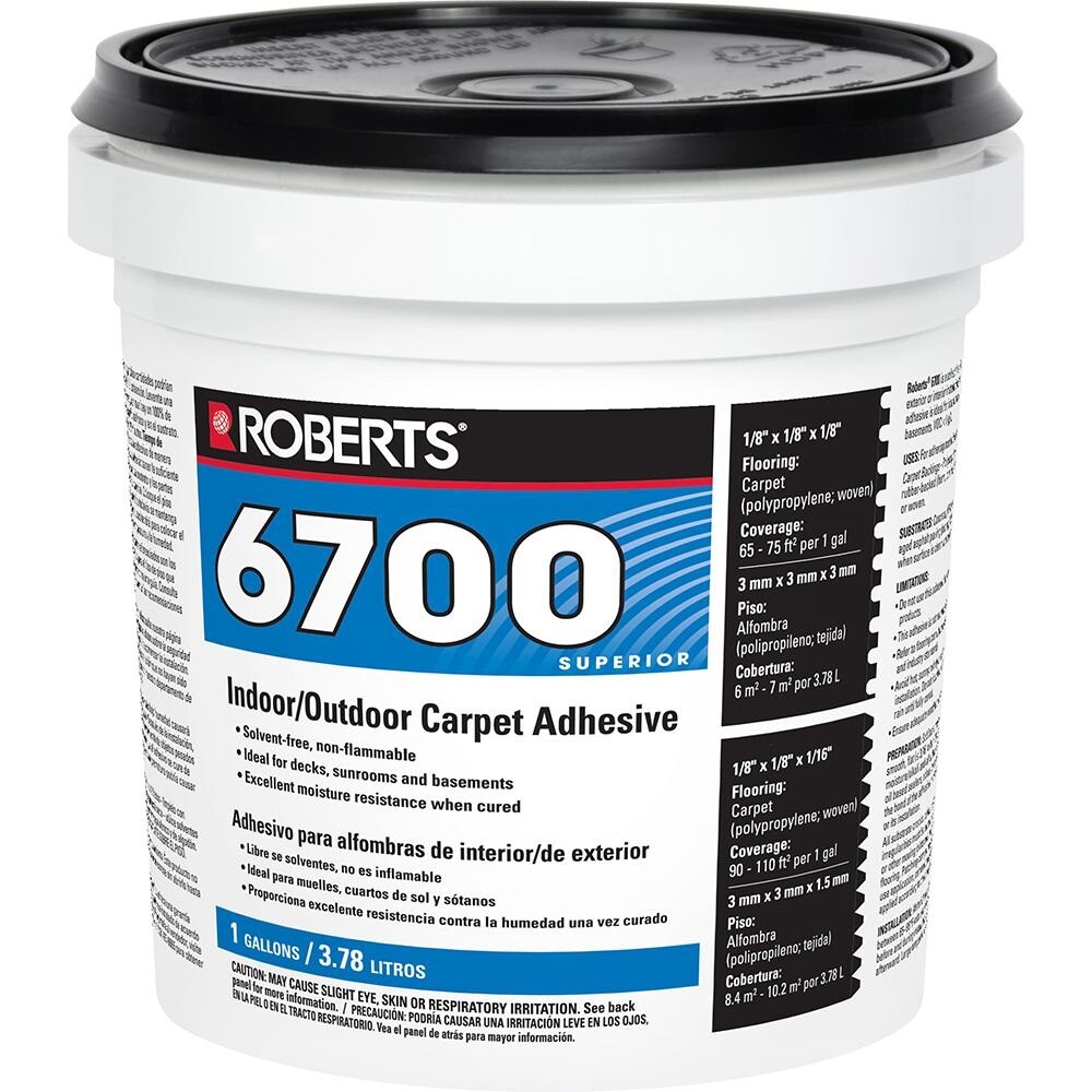 Roberts 6700 – Marine Vinyl GLUE Adhesive RV – ONE Gallon – Indoor / Outdoor