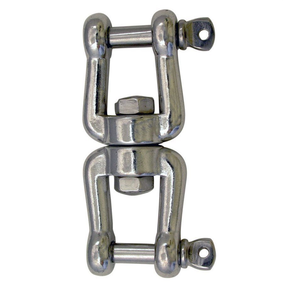 316 Stainless Steel Boat Anchor Jaw/Jaw Swivel, 5/16″ ( 8 MM )