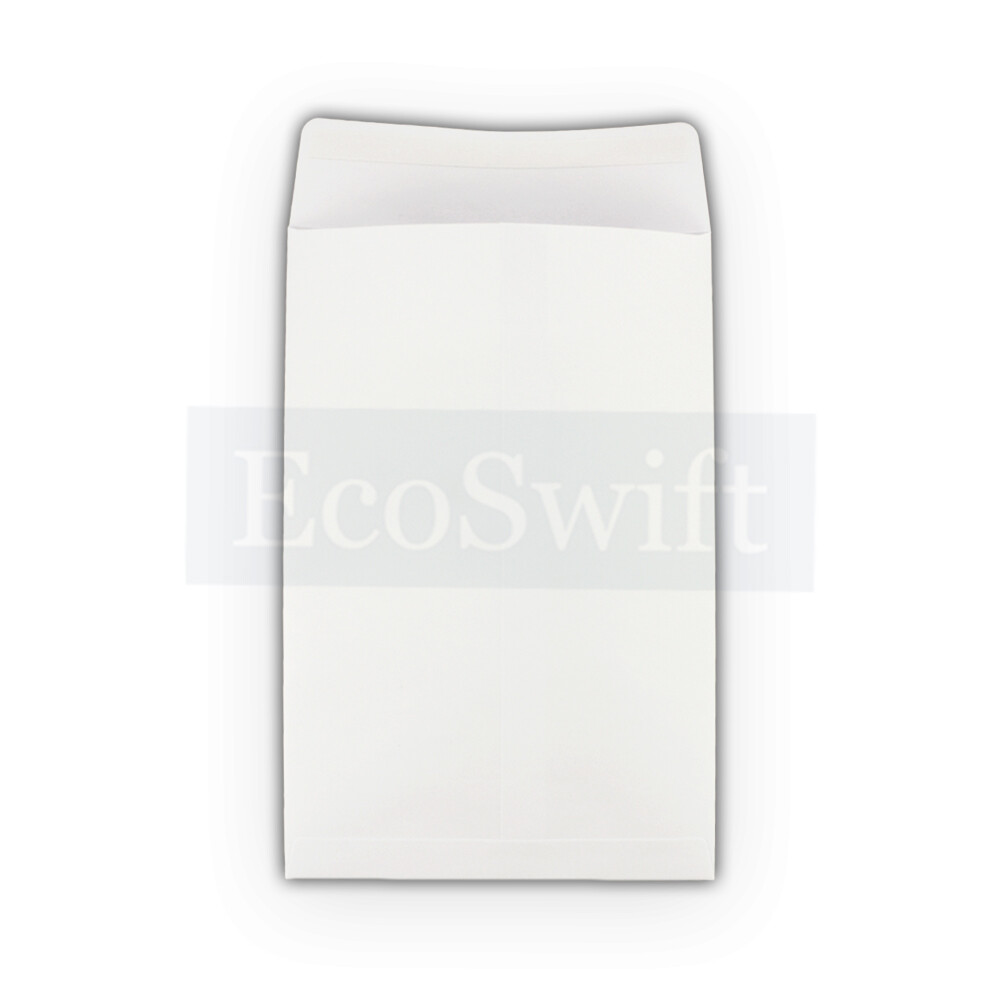 300 EcoSwift White Self-Seal Mailing Shipping Kraft Paper Envelope 28 lb. 6 x 9