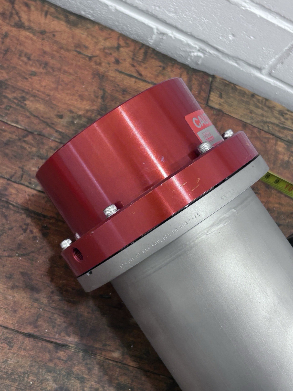 HPS MKS Heated High Vacuum Valve Chamber KF40 120V Laboratory UHV Assembly Read