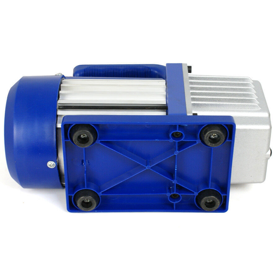 1 Stage 3.5CFM Rotary Vane Vacuum Pump 1/4HP HVAC Air Refrigerant Aluminum Shell