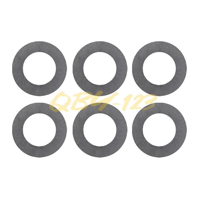 (6) BP247000061-A Friction Disc/Clutch Lining 6.3″ O.D. 3.82″ I.D. Fits Bush Hog