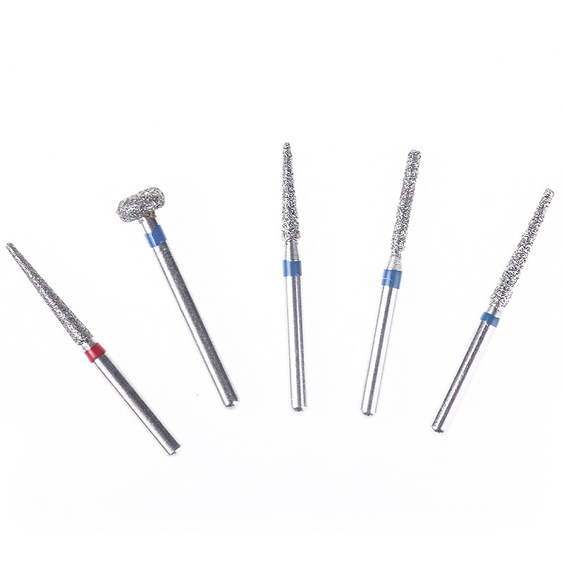 Fresas de Diamante Dental Kit de Taladros para Alta Velocidad Pieza de