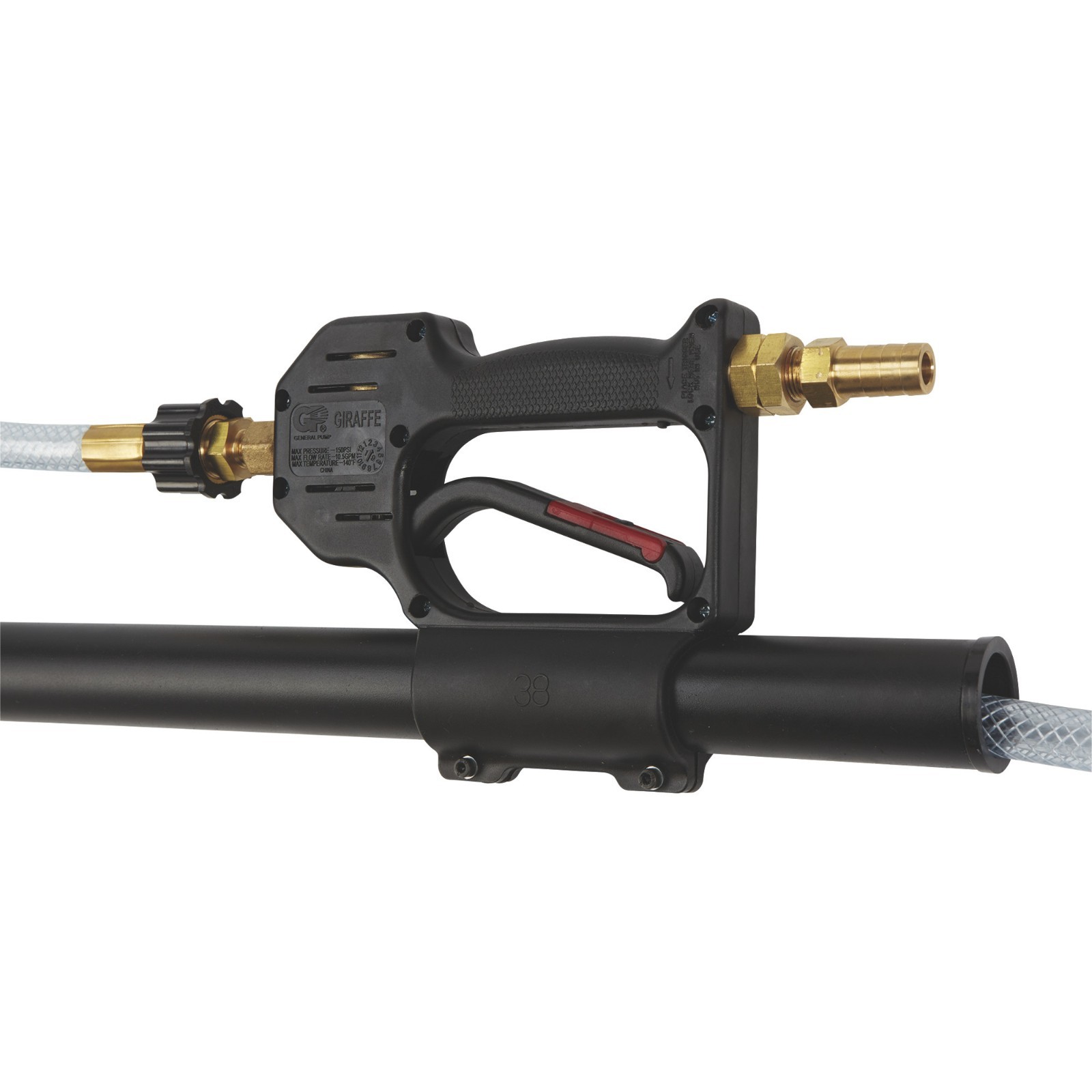 NorthStar Heavy-Duty Aluminum Telescoping Soft Wash Extension Wand – 10.5 GPM