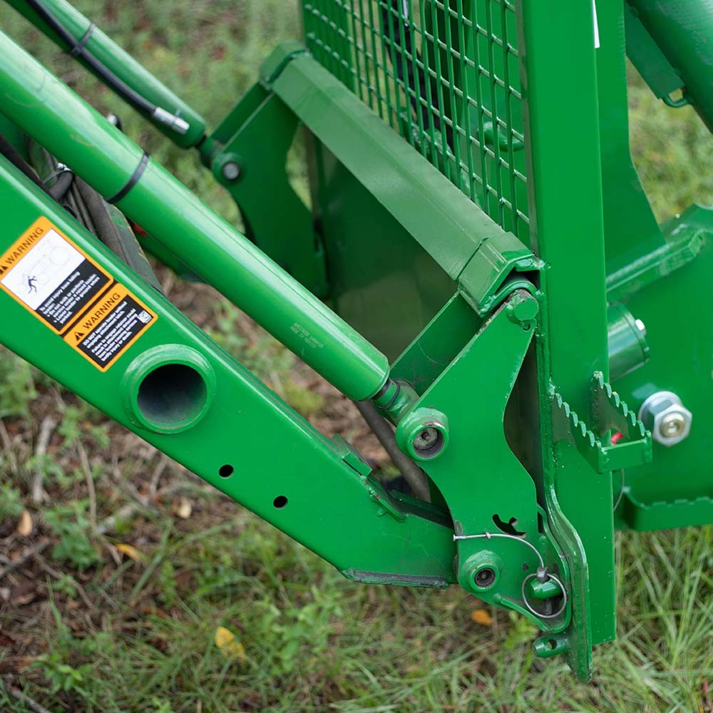 Titan Attachments 12″ Rotating Tree Shear Attachment 5″ Cylinder JD Hook and Pin