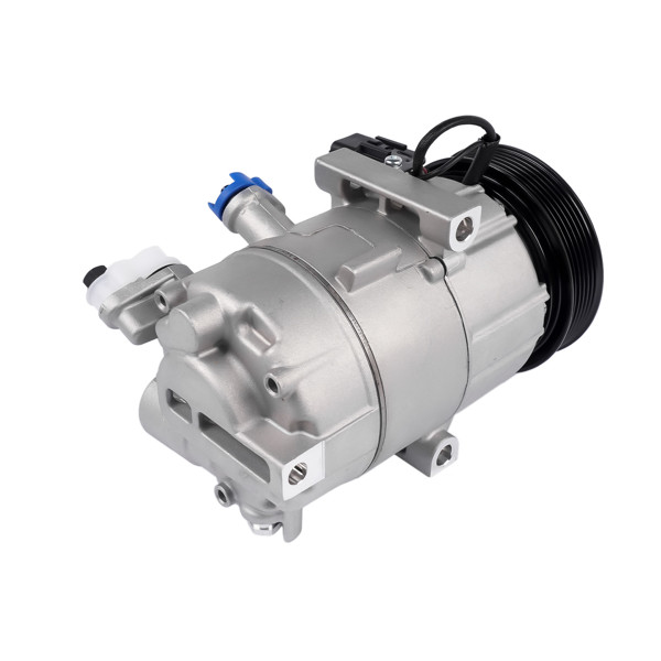 A/C Compressor with 6-Groove Pulley & VSE14 Style Fits for Kia Forte 2022-2024