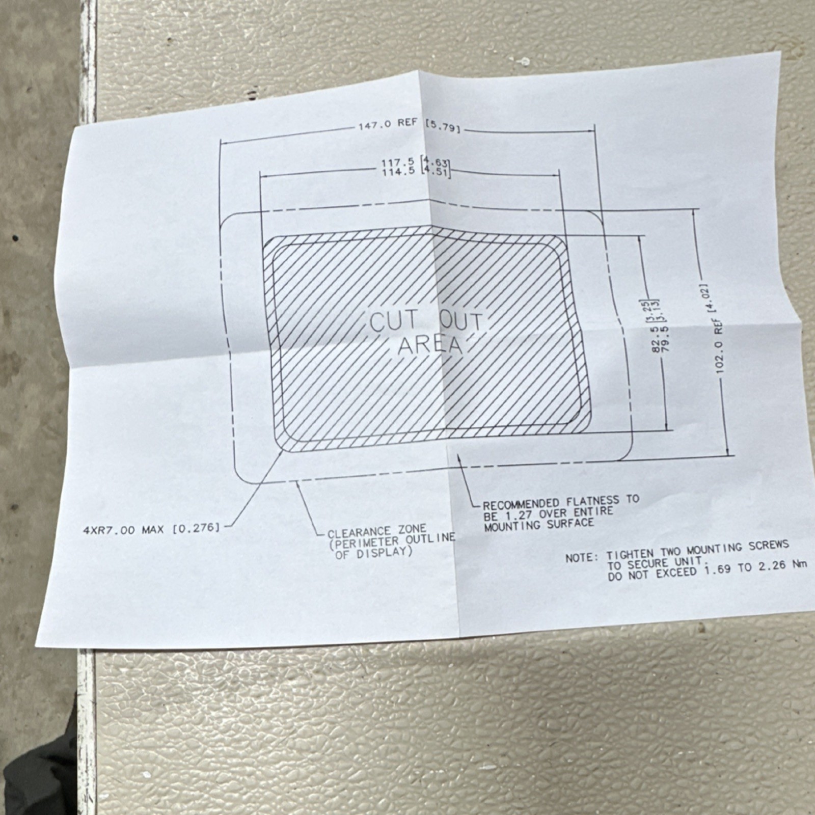 Caterpillar Electronic Control Unit Display Monitor 292-9713
