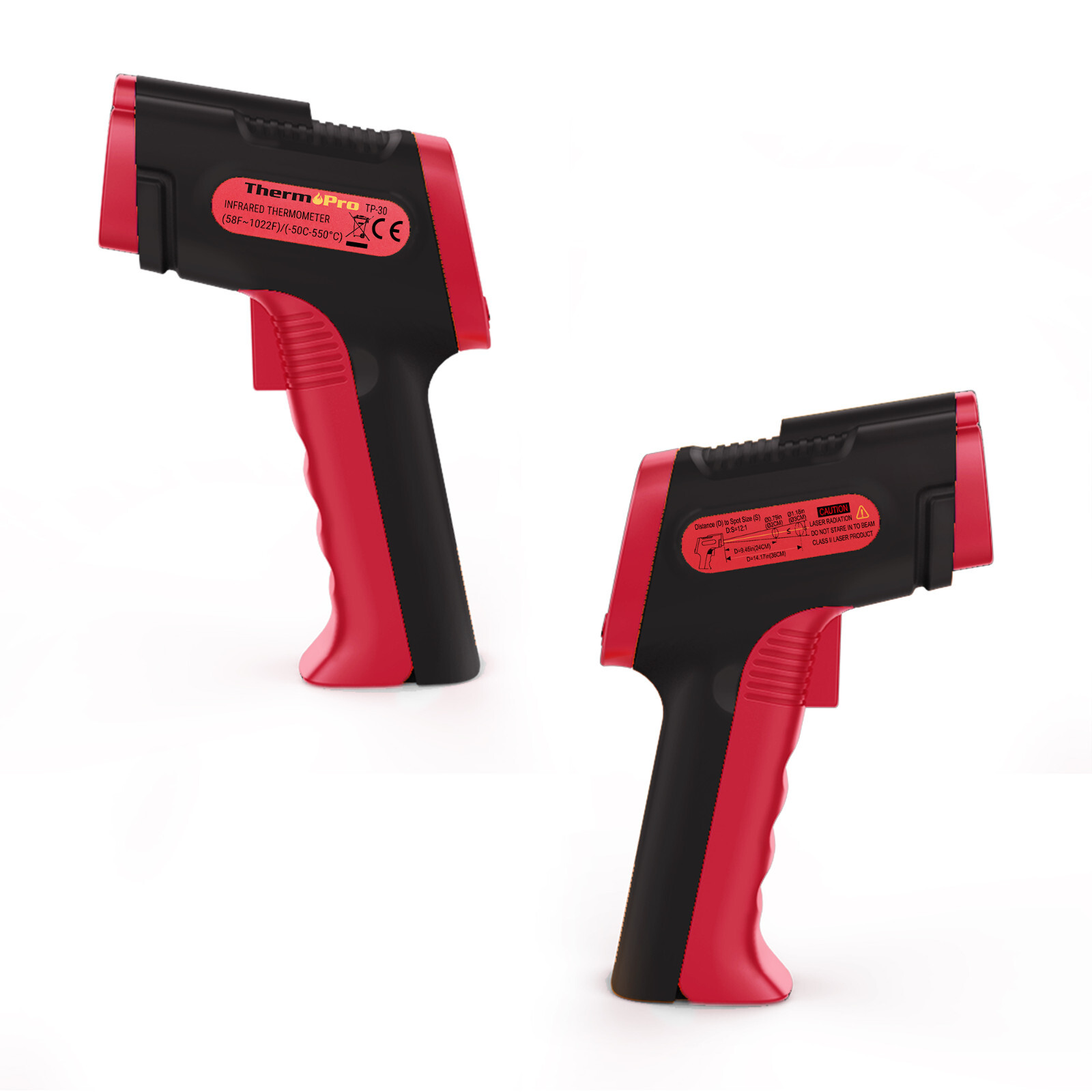 Non-Contact IR Laser Infrared Digital Temperature Thermometer Gun LCD Pyrometers