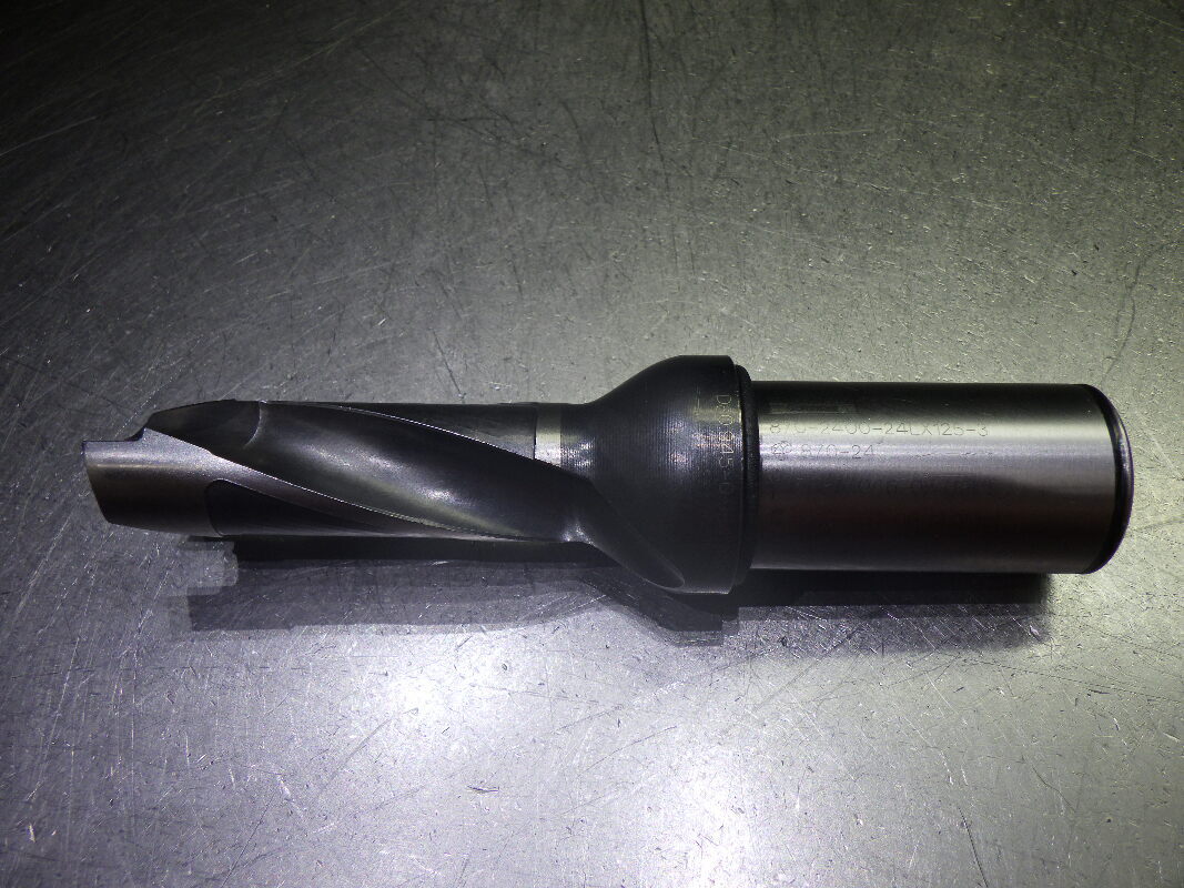 Sandvik 24-24.99mm Coolant Thru Indexable Drill 870-2400-24LX125-3 (LOC2424)